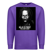 Purple buju banton reggae Premium Sweatshirt - linhVisuals