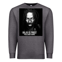 Charcoal Heather buju banton reggae Premium Sweatshirt - linhVisuals