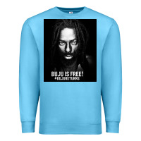 Ocean Blue buju banton reggae Premium Sweatshirt - linhVisuals
