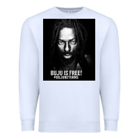 White buju banton reggae Premium Sweatshirt - linhVisuals