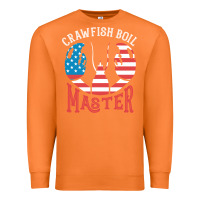 Carrot crawfish boil master american  flag us big red lobster design Premium Sweatshirt - linhVisuals