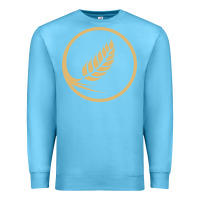 Ocean Blue west coast baptist college Premium Sweatshirt - linhVisuals