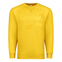 Lemon good trouble john lewis signature Premium Sweatshirt - linhVisuals