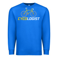 True Royal cycologist funny cycling and bicycle sport design cycler humor gift bi Premium Sweatshirt - linhVisuals