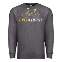 Charcoal Heather cycologist funny cycling and bicycle sport design cycler humor gift bi Premium Sweatshirt - linhVisuals