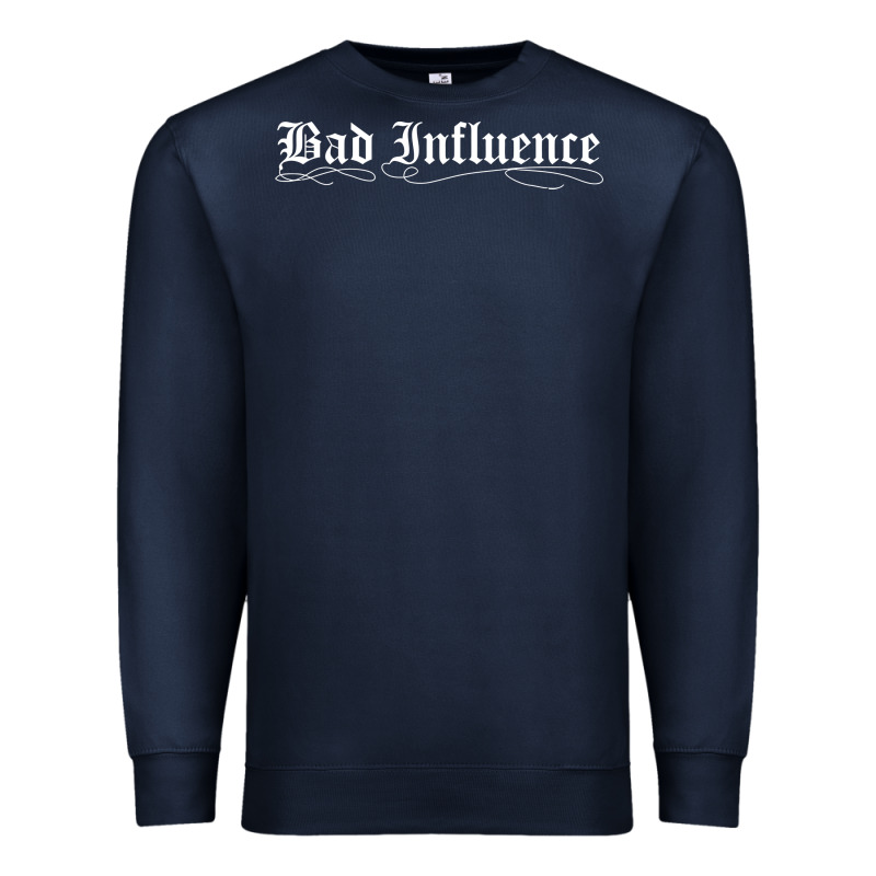 Bad Influence Funny Premium Sweatshirt by linhVisuals | Teevron