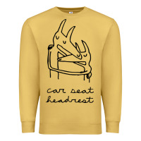 Antique Gold Car Seat Headrest Premium Sweatshirt - linhVisuals