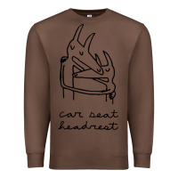 Chestnut Car Seat Headrest Premium Sweatshirt - linhVisuals