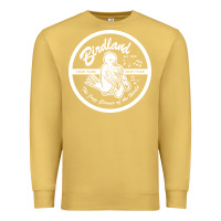 Antique Gold birdland jazz club Premium Sweatshirt - linhVisuals
