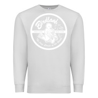 Dove Grey birdland jazz club Premium Sweatshirt - linhVisuals