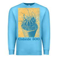 Ocean Blue galaxie 500 retro vintage look fan design Premium Sweatshirt - linhVisuals