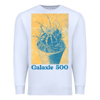 White galaxie 500 retro vintage look fan design Premium Sweatshirt - linhVisuals