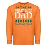 Carrot feliz navi dad ugly christmas sweater funny spanish xmas pun gift for Premium Sweatshirt - linhVisuals