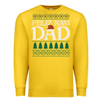 Lemon feliz navi dad ugly christmas sweater funny spanish xmas pun gift for Premium Sweatshirt - linhVisuals
