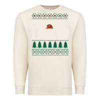 Sandshell feliz navi dad ugly christmas sweater funny spanish xmas pun gift for Premium Sweatshirt - linhVisuals