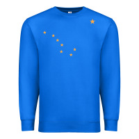 True Royal flag of alaska Premium Sweatshirt - linhVisuals