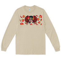 Mushroom sugar skull rose libbey glass Long Sleeve Tee - BundleAndBundleShop