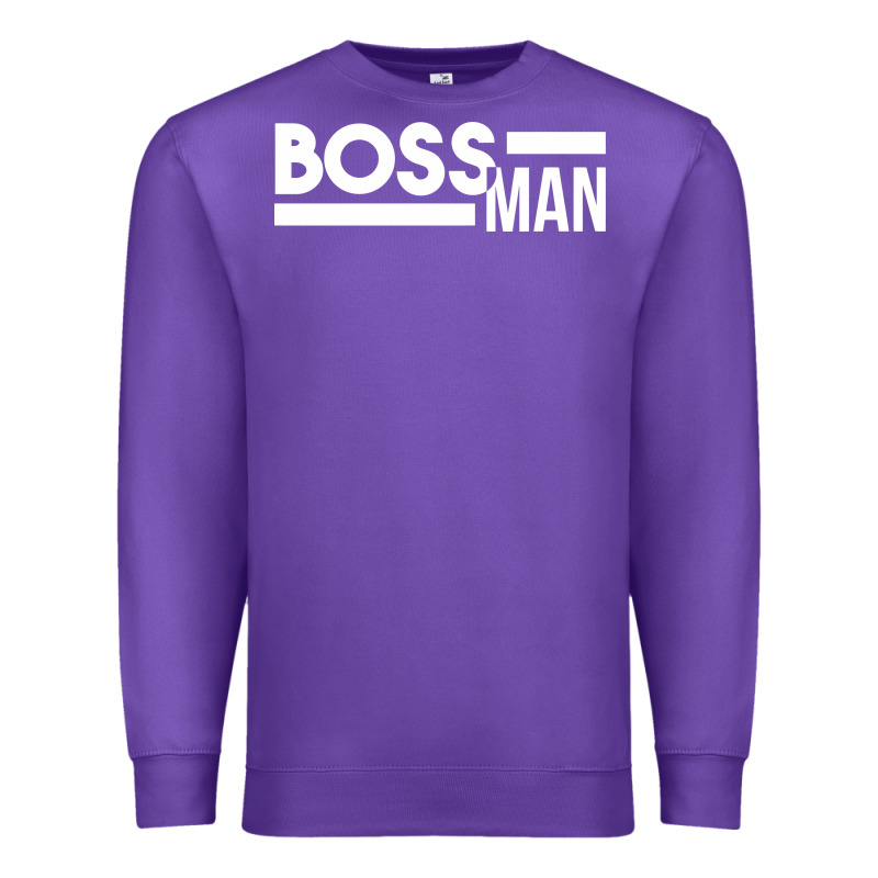 Boss Man Premium Sweatshirt by linhVisuals | Teevron
