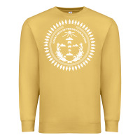 Antique Gold great seal of the navajo nation faded style design Premium Sweatshirt - linhVisuals