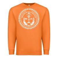 Carrot great seal of the navajo nation faded style design Premium Sweatshirt - linhVisuals