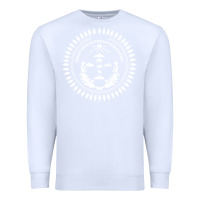 White great seal of the navajo nation faded style design Premium Sweatshirt - linhVisuals