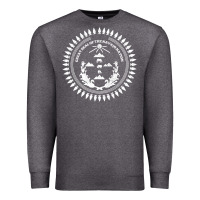 Charcoal Heather great seal of the navajo nation faded style design Premium Sweatshirt - linhVisuals