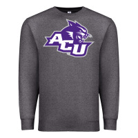 Charcoal Heather abilene-christian-wildcats3 Premium Sweatshirt - linhVisuals