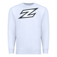 White akron zips-merch Premium Sweatshirt - linhVisuals