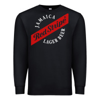Jamaica Red Stripe Lager Beer Premium Sweatshirt | Teevron