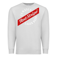 Dove Grey jamaica red stripe lager beer Premium Sweatshirt - linhVisuals