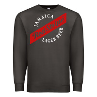 Smoke jamaica red stripe lager beer Premium Sweatshirt - linhVisuals