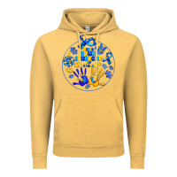 Vintage Mustard World Down Syndrome Day Vintage Hoodie - CowhideDigitalArt