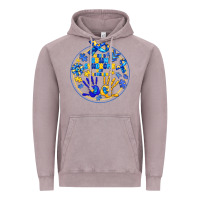 Vintage Zinc World Down Syndrome Day Vintage Hoodie - CowhideDigitalArt