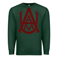 Sports Green the-alabama-a&m-bulldogs-cute Premium Sweatshirt - linhVisuals