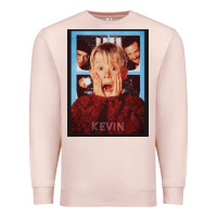 Pale Pink home alone kevin Premium Sweatshirt - linhVisuals