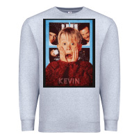 Heather Grey home alone kevin Premium Sweatshirt - linhVisuals