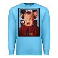 Ocean Blue home alone kevin Premium Sweatshirt - linhVisuals
