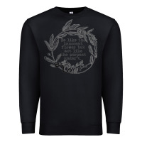 Black Lady Macbeth Shakespeare Quote Premium Sweatshirt - linhVisuals
