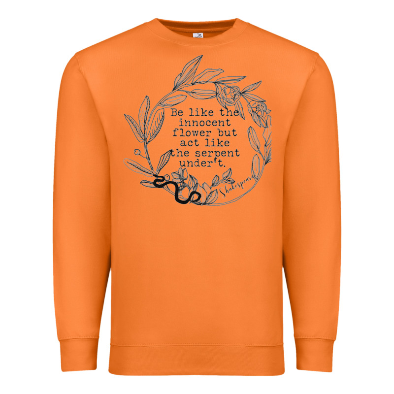 Lady Macbeth Shakespeare Quote Premium Sweatshirt by linhVisuals | Teevron