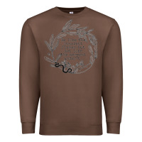 Chestnut Lady Macbeth Shakespeare Quote Premium Sweatshirt - linhVisuals
