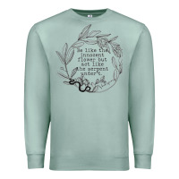 Seafoam Lady Macbeth Shakespeare Quote Premium Sweatshirt - linhVisuals