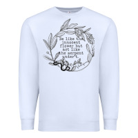 White Lady Macbeth Shakespeare Quote Premium Sweatshirt - linhVisuals