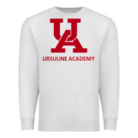 Oatmeal Heather ursuline academy Premium Sweatshirt - linhVisuals