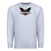 Heather Grey team america Premium Sweatshirt - linhVisuals