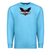Ocean Blue team america Premium Sweatshirt - linhVisuals