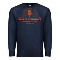 Navy muscle shoals recording studio Premium Sweatshirt - linhVisuals