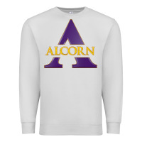 Dove Grey Alcorn Athletics Premium Sweatshirt - linhVisuals