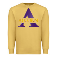 Antique Gold Alcorn Athletics Premium Sweatshirt - linhVisuals