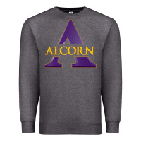 Charcoal Heather Alcorn Athletics Premium Sweatshirt - linhVisuals