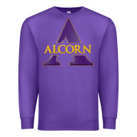 Purple Alcorn Athletics Premium Sweatshirt - linhVisuals